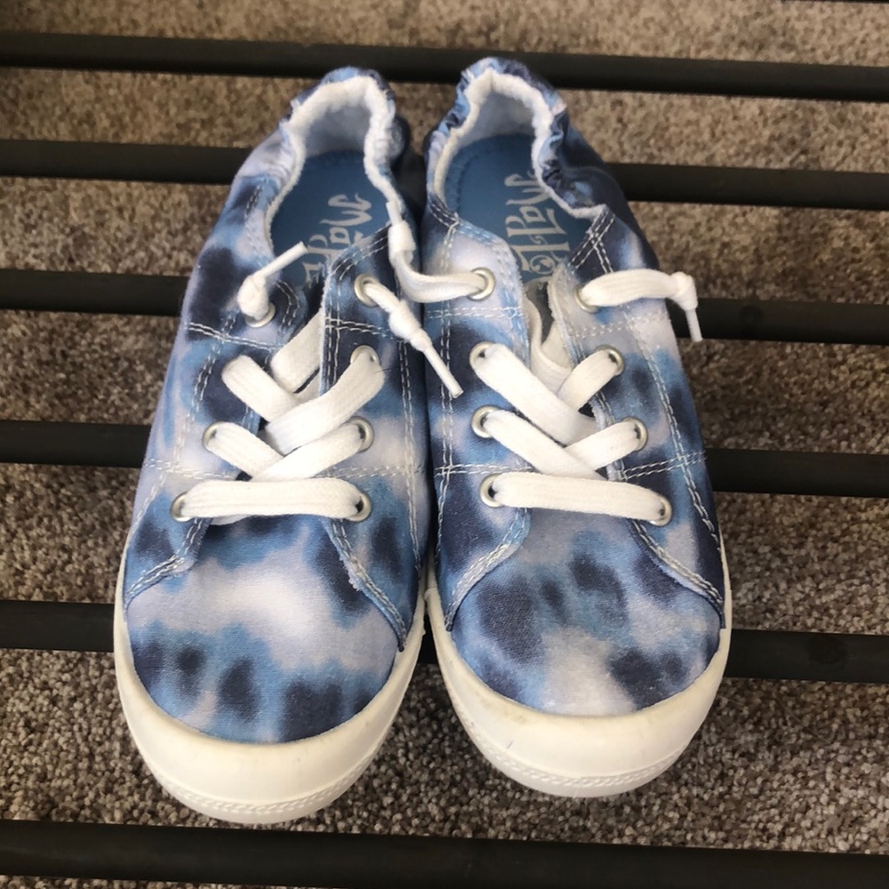 Tie dye sneakers